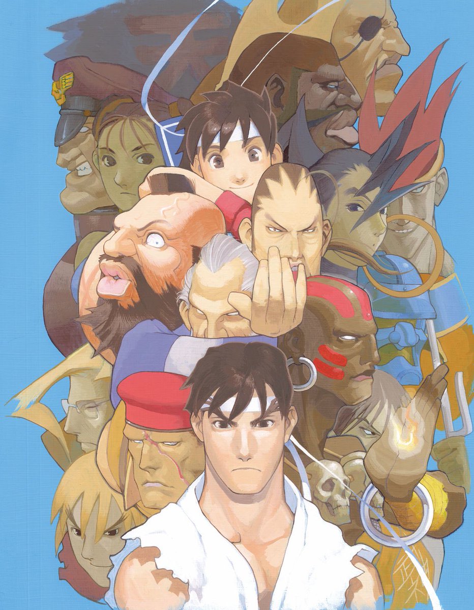 Street Fighter Alpha 2: Promotional art by Bengus. #Capcom #art # ...