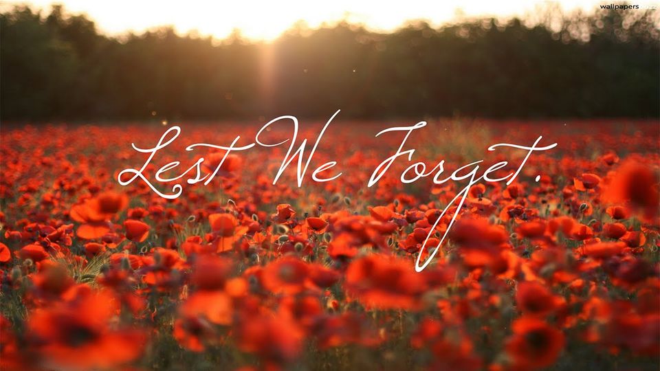 This Remembrance Day, we commemorate the sacrifice of those who fell in the First World War, and all wars. Lest we forget.