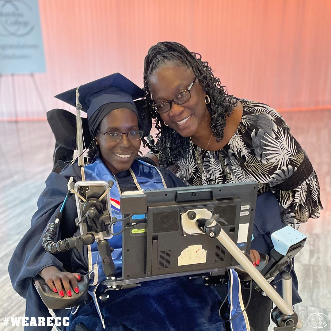 Paralyzed Air Force veteran Ashley Williams ’17 ’23 completed her CC master’s degree from the hospital. Learn more about Ashley's inspiring journey &amp; how she is positively influencing others through her perseverance &amp; determination. ⬇️

📰: ow.ly/VxPj50Q6Abm

#WeAreCC