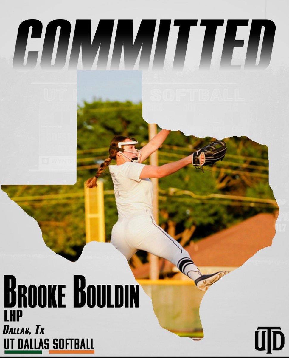 I’m excited to announce that I will be playing at UT Dallas . I  am appreciative of every person that has supported me and gotten me to where I am today. My goal is to always grow as a person in the classroom and as an athlete, and I know this will be the perfect place to do it.