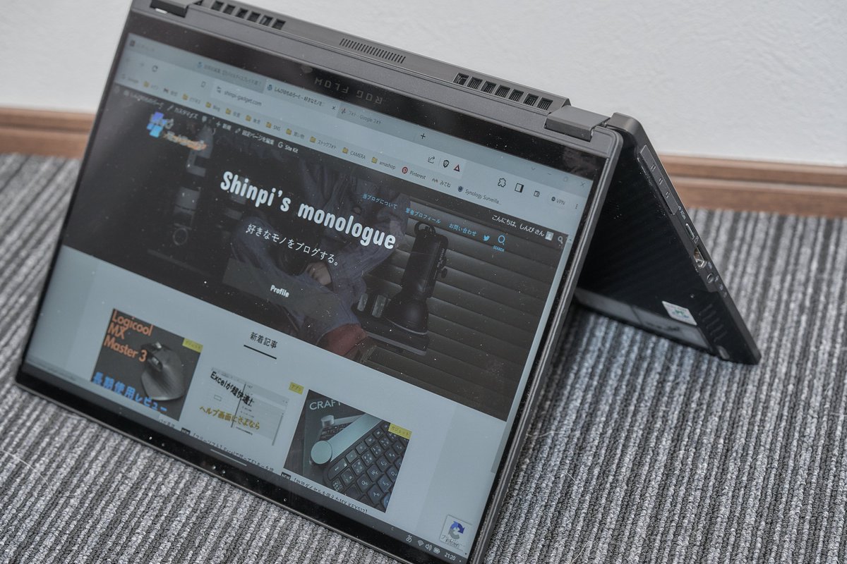 shinpi_gadget's tweet image. #ROGFLOWX13