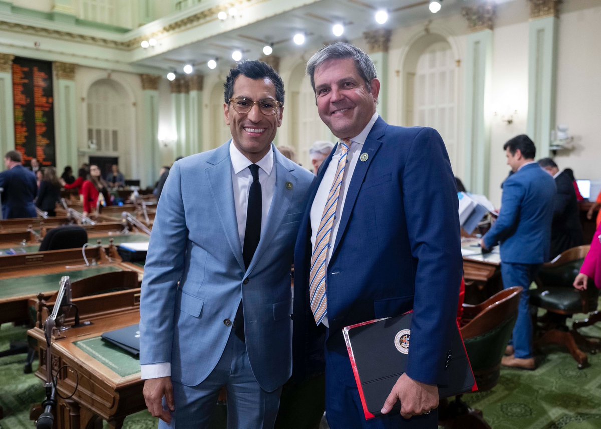 .@JimWoodAD2 will go down as one of our most distinguished legislators. His love for CA knows no bounds, and he’s committed a lifetime to ensuring future generations can realize their CA Dream. Jim, on behalf of the entire Caucus, thank you for all you have done for California.