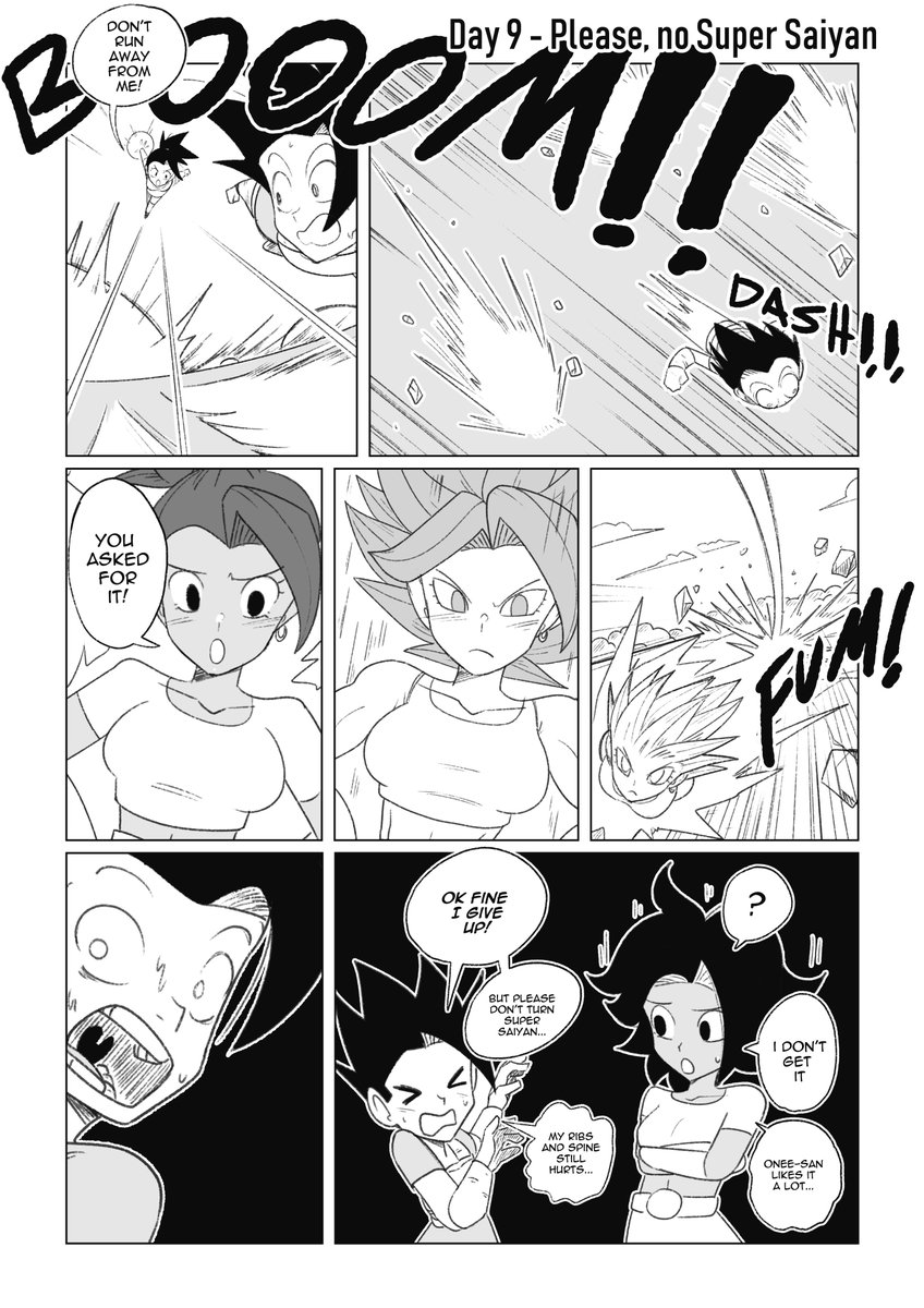 Navi⚜️ on X: Day 9 of teasing Cabba Now with 2 pages!  t.cos2bObgnLjT  X