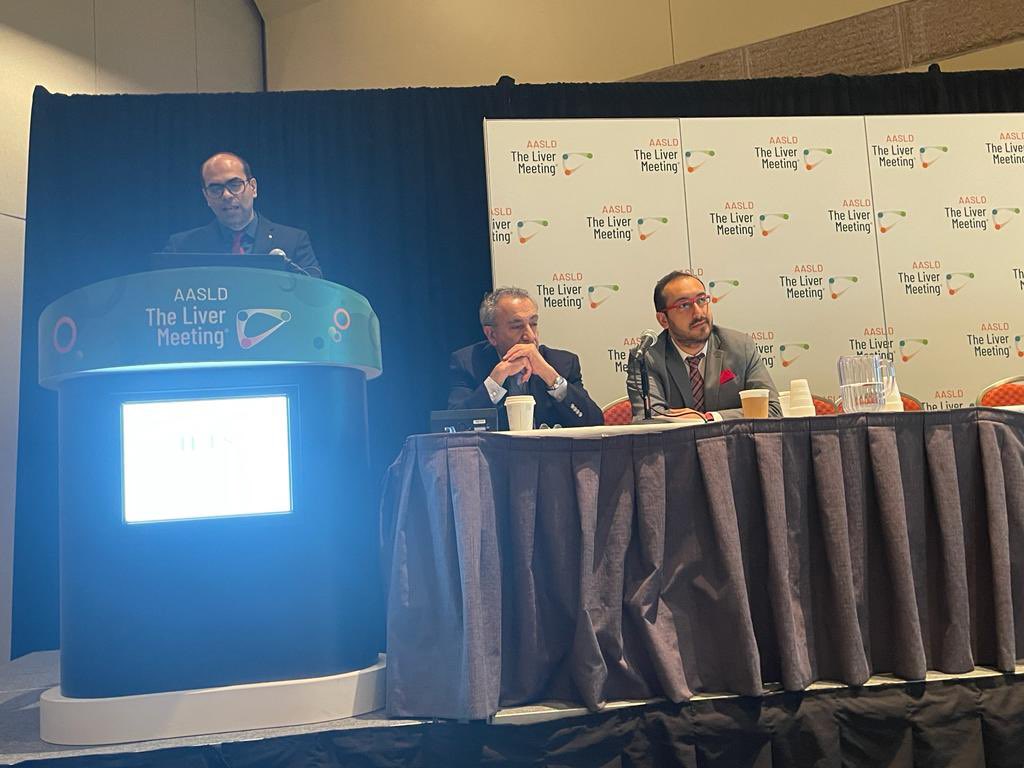 At The Liver Meeting in Boston. Pleasure to speak at the AASLD/ILTS Transplant Course on Pushing Frontiers in Liver Transplantation. Was a wonderful day-long Course👍 @AASLDtweets @_ILTS_ @AnjanaPillaiMD @NaziaSelzner @MarkusSelzner @pdline @norahterrault @lizpomfret