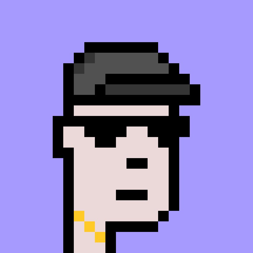 It's a CryptoPunk, but it's from the first set released, aka Version 1 or V1.