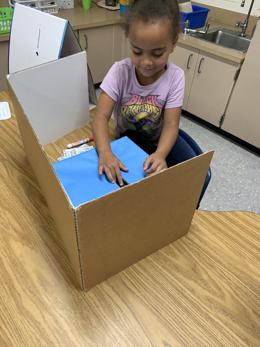 After reading Duck for President, we filled out our voter registration cards and voted in our first election. Duck won by a landslide! 🐤🗳️ <a href="/RCE_SAiL/">@RCE_SAiL</a>