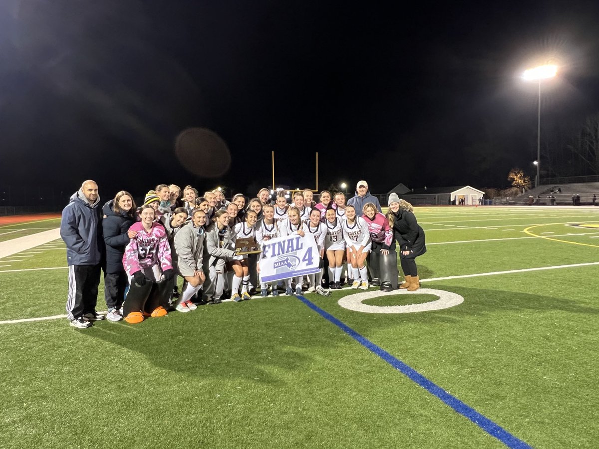 Congratulations and on to the Division 1 FH Final 4… Andover Warriors