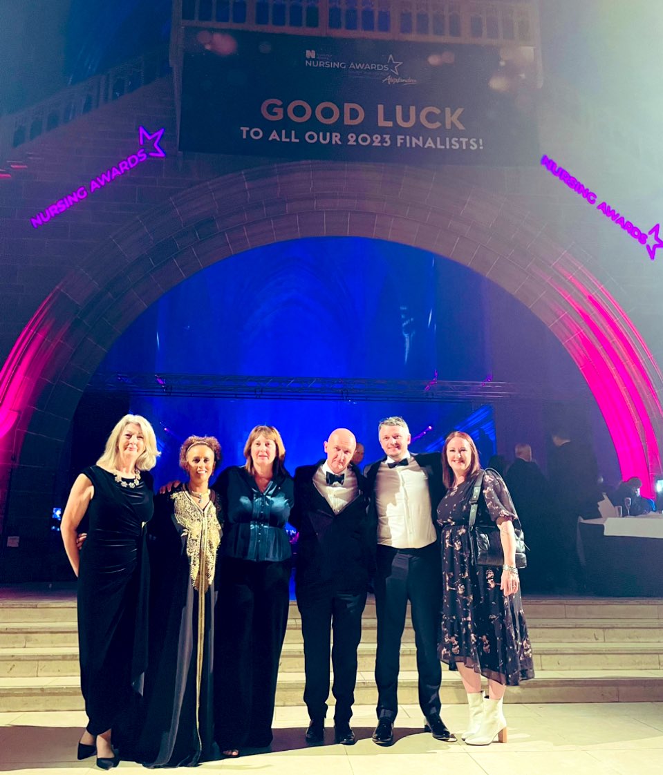 Great to be at #RCNawards with a room full of wonderful humans at #Liverpool cathedral and my wonderful colleagues @theRCN the UK Professional Leads #AllWinners @gallagher_rose @SWJ_1 @DebEvans66 @JonathanBeebee @salsa442