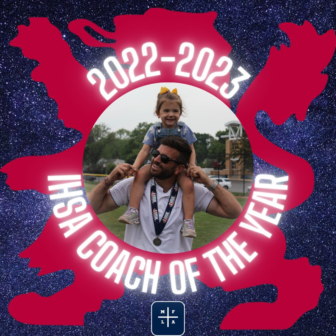 ViatorLacrosse's tweet photo. 🦁 ❤️ Beyond thrilled to announce that proud alumni and current head coach, PK Gaeger, has been named the @IHSAOfficial Coach of the Year!!! Another amazing accomplishment for our lacrosse family!! https://t.co/HwzDhXUG0h