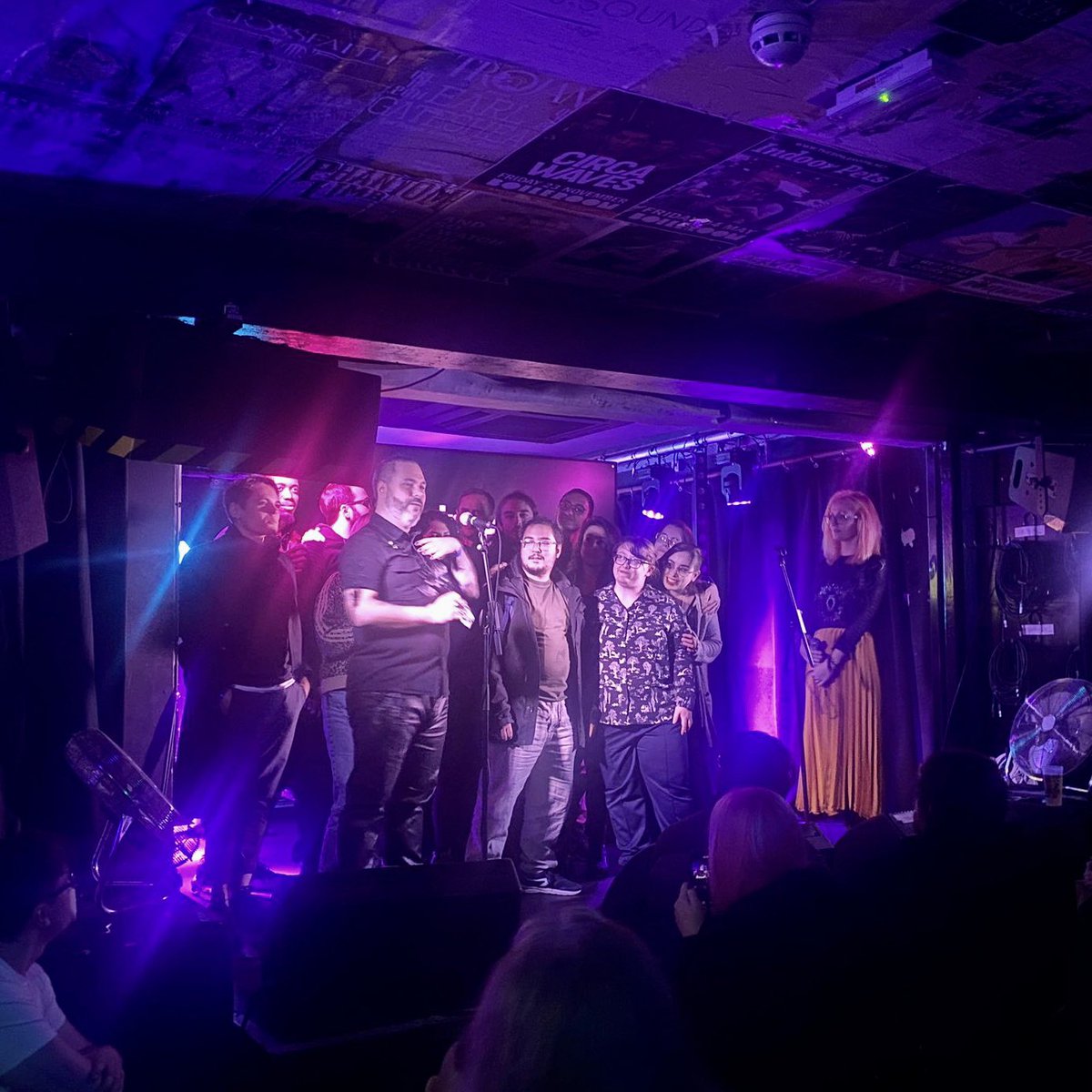 SuperMGames's tweet image. Let's go team! Let's go #GuildfordGames! 🤘 
 
Congratulations to our superstars recognised at the @GUGamesFest Awards 2023!
🏆 Georgina (@Supermassive_CM) for Community Award
🏆 Connor (@StudioVoid_) for Collaboration Award
🏆 #SwitchbackVR team for Innovation Award

#GameDev