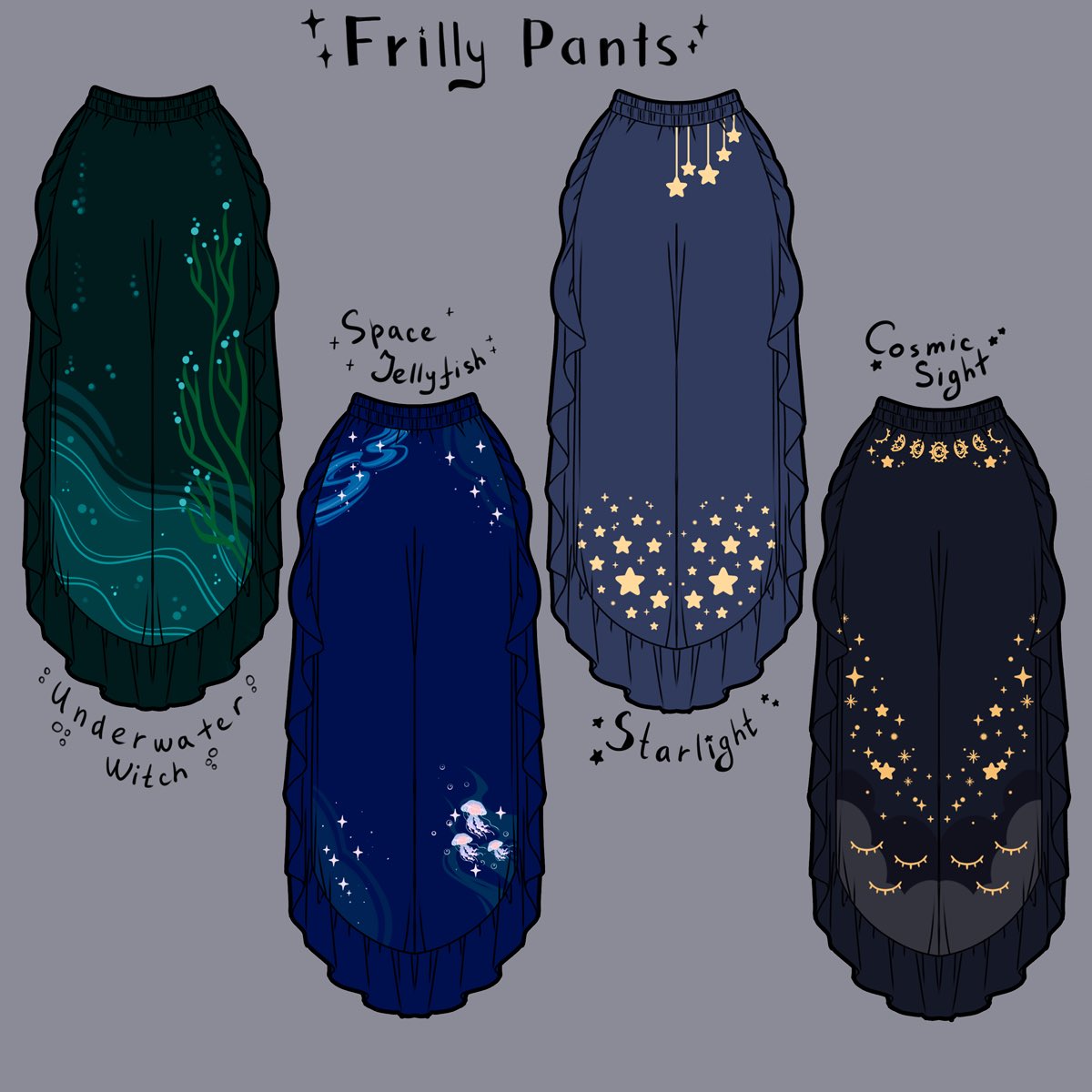 Frilly pants designed by <a href="/blanchiame/">Ana 🌿</a> and I 👖