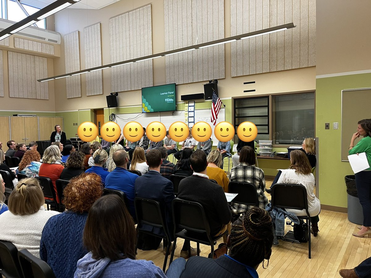 Dandysma's tweet photo. South View site visit today! Thanks to all who joined us and extra thanks to my colleagues who are crushing it in middle school! Student panel talking to 80+ educators! @triciapettis10 @SVMSAP https://t.co/QKJO9gGYXc