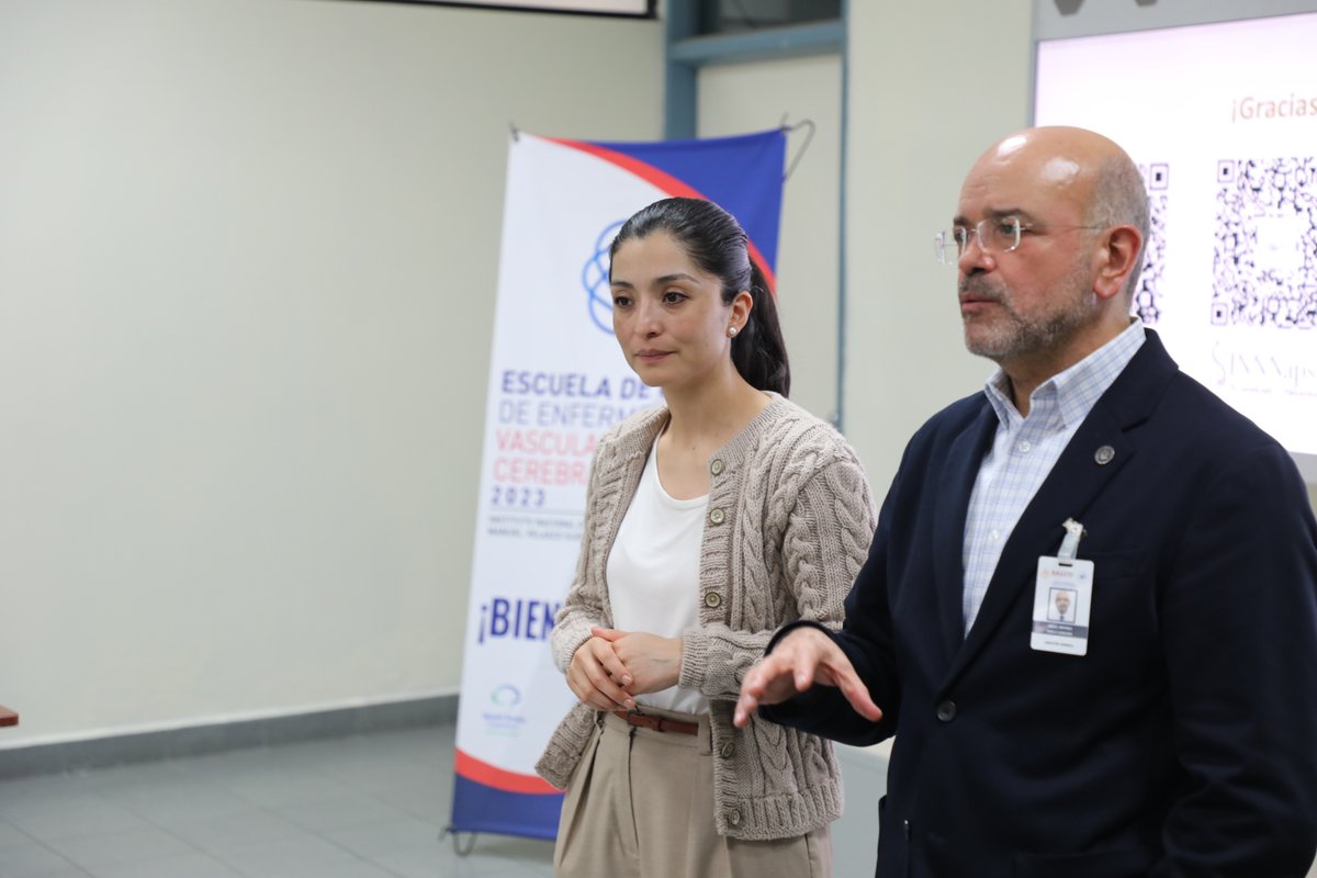 👩‍🏫👨‍🏫 Luego de una semana de actividades, esta tarde concluyeron los trabajos de nuestra Escuela de Otoño de Enfermedad Vascular Cerebral. 🧠