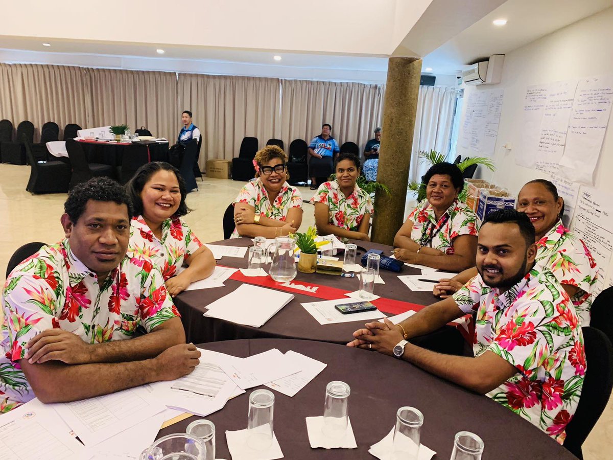 Stakeholders & Government reps continue to engage collaboratively as we come together to discuss the review of the Fiji Disability Inclusive Community Based DRM Toolkit. 📣Every voice matters & every perspective contributes to the strength of our community resilience❗️