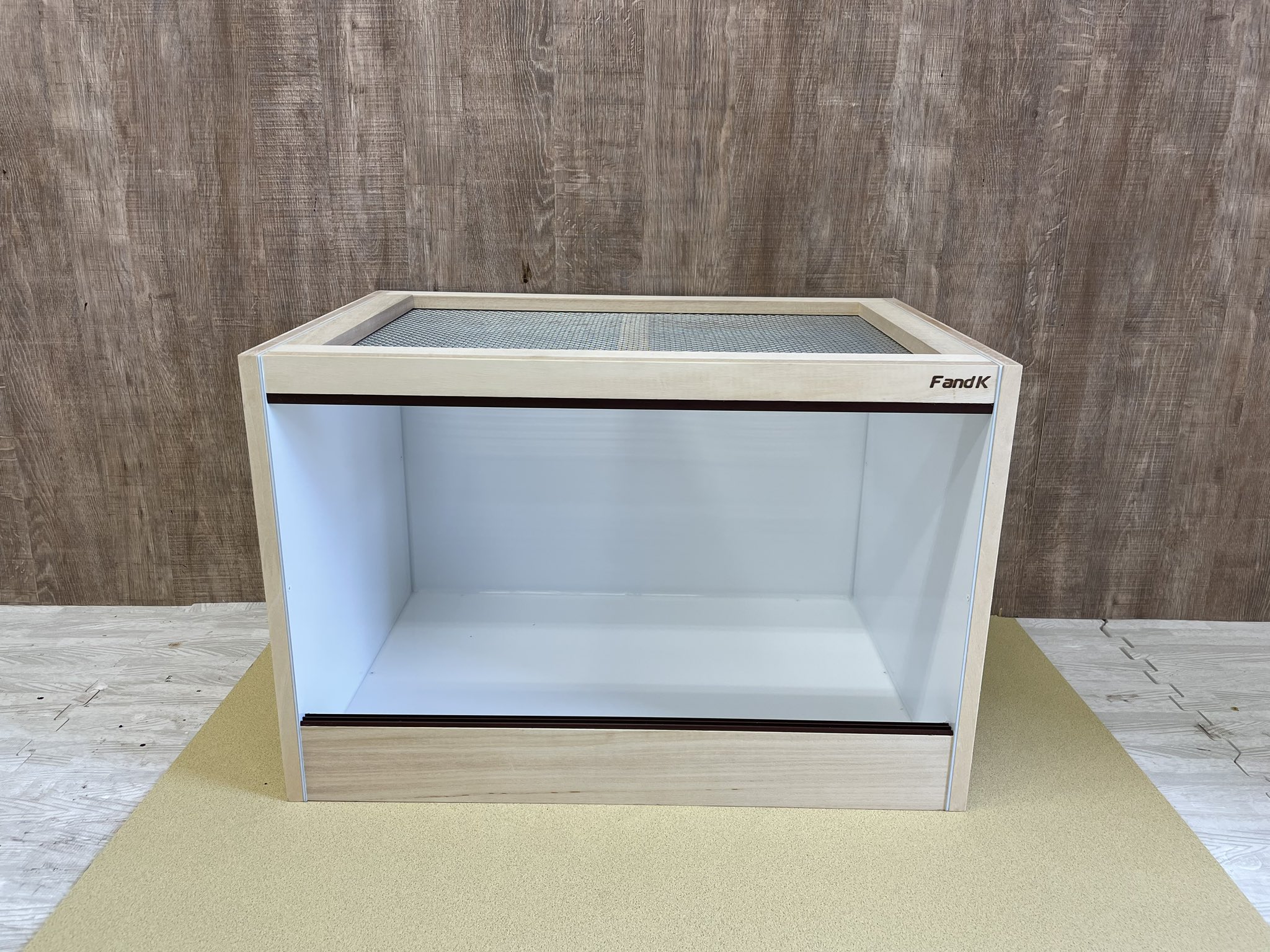 機能充実！木製飼育ケージ(未使用)① 爬虫類ケージ 1800