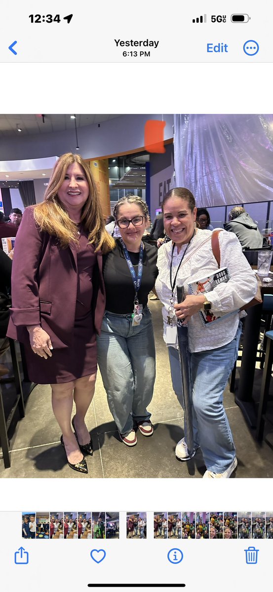 SheydaBorges's tweet photo. DISD 2023-24 Mentor/Mentee Mixer @ Dave &amp; Busters. Ms. Morales we are blessed to have you in our team. You are 100% committed to our cubs. You are the real deal!!!
@TeamDallasISD @ACEDallasISD @EdwardTitche #TitcheTigers https://t.co/gA5zUmIlM0