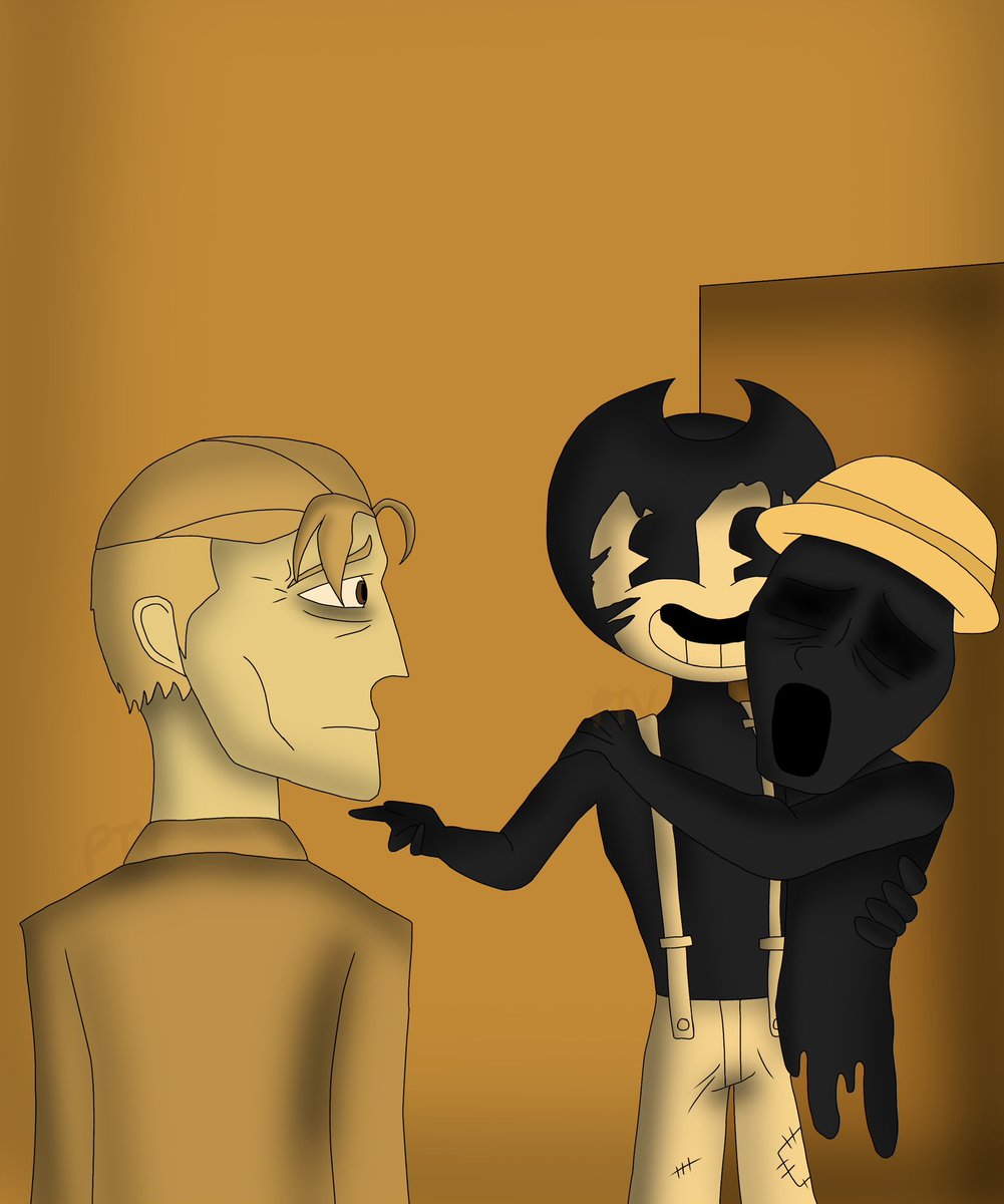 Porclain_TV's tweet photo. βDonβt ever talk to me or my best friend againβ
#BENDY #Henrystein #SammyLawrence #JackFain #BATIM https://t.co/RLsNwmpPHb
