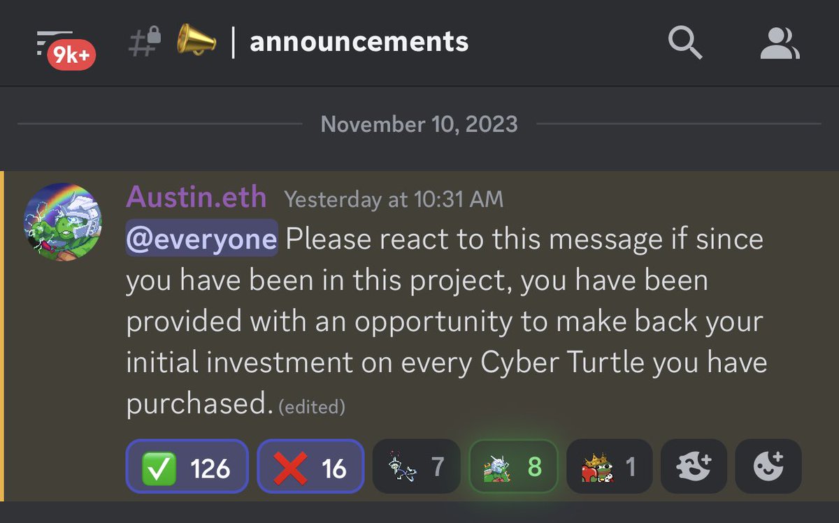 Cyber Turtles is the Alpha ✅