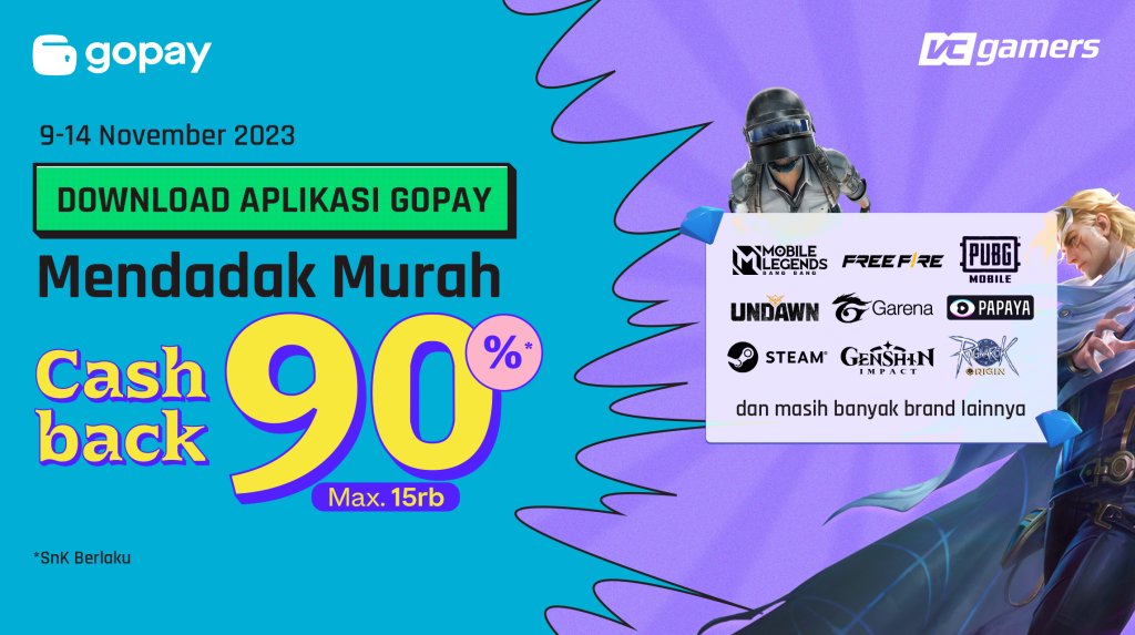 LuZim_ID's tweet photo. Beli Token PLN &amp; TopUp Game di VCGamers Bayar pakai GoPay Cashback 90% max 15K

Token 20K
https://t.co/xKwEnF4B68

Token 50K
https://t.co/D6x6hv2RlC

Megaxus 20K
https://t.co/w74AcD2fhD https://t.co/MjlWJYCCrh