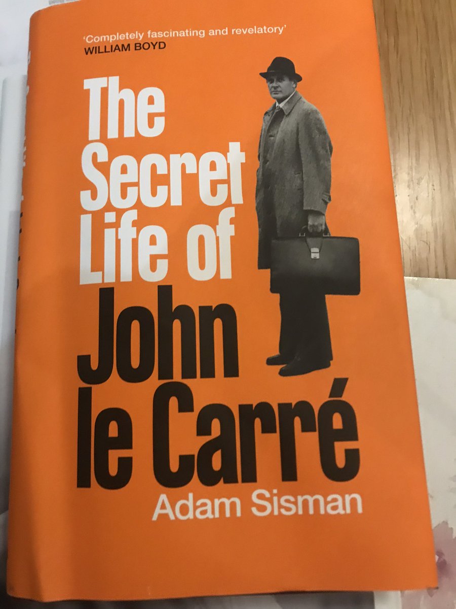 Absolutely fantastic biography of Spooks star, John le Carre by Adam Sisman!

Kill your Granny, murder your wife, destroy your best pal, but whatever you do, cobble together £16.98 for the best read of your life