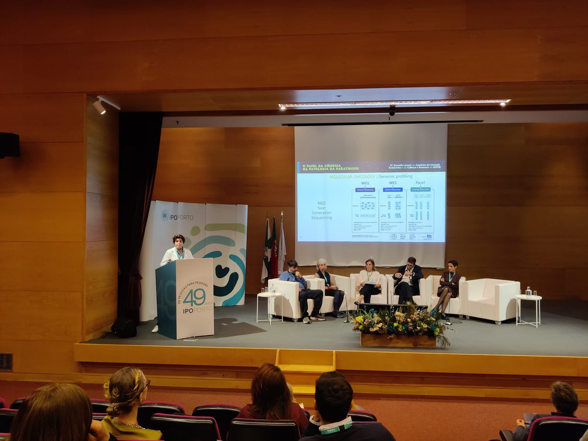 Today I had the privilege to give a talk about Molecular Oncology at <a href="/IPOPorto/">IPO Porto</a>

Genomic profiling of rare cancers is key to identify targetable genomic alterations that could make a significant difference in the lives of these patients.

#molecularoncology #ipoporto #earlytrials