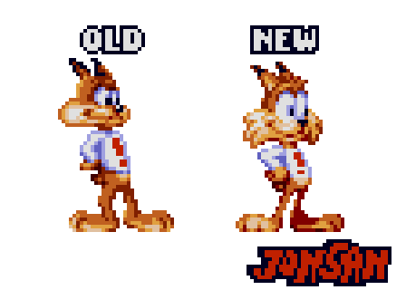 bubsy resprite that's paws-itively purr-fect perfect  

#pixelart #fanart