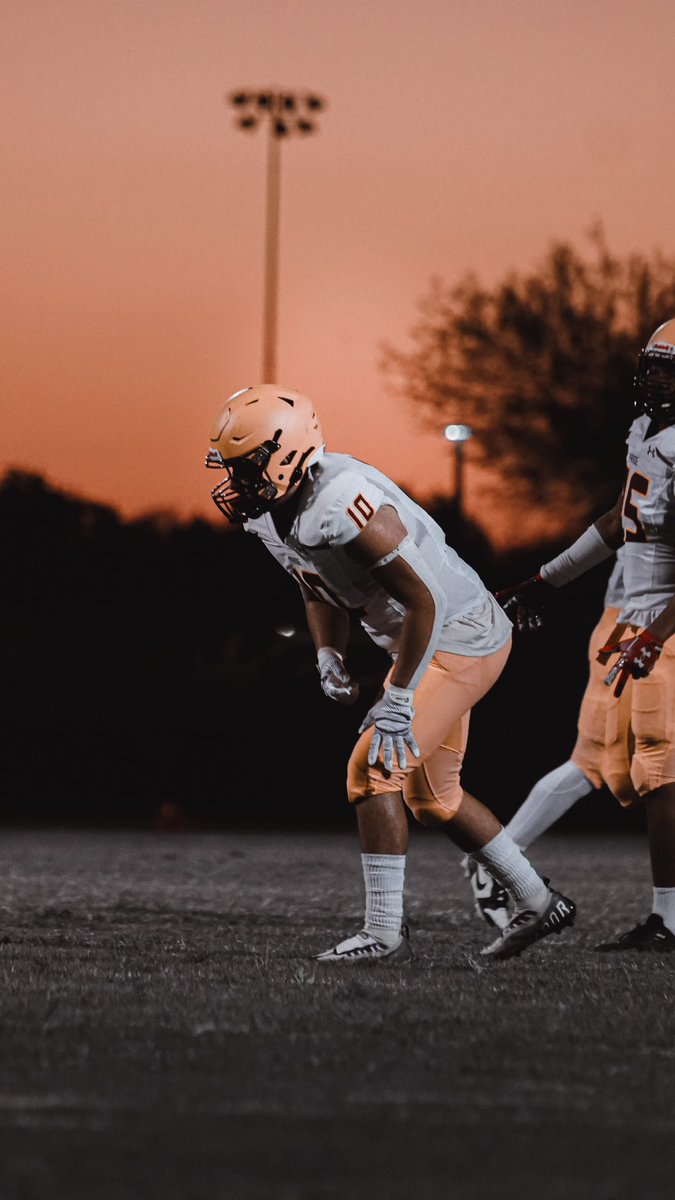 That’s a wrap in highschool ball. Can’t wait to see what Jesus Christ has next for me in my football career. Wherever I’m at I can’t wait to ball!. 

43 tackles 
7 TFL 
4.0 sacks 
Multiple QB pressures
OLB/ILB for a few games. 

hudl.com/v/2MT95N