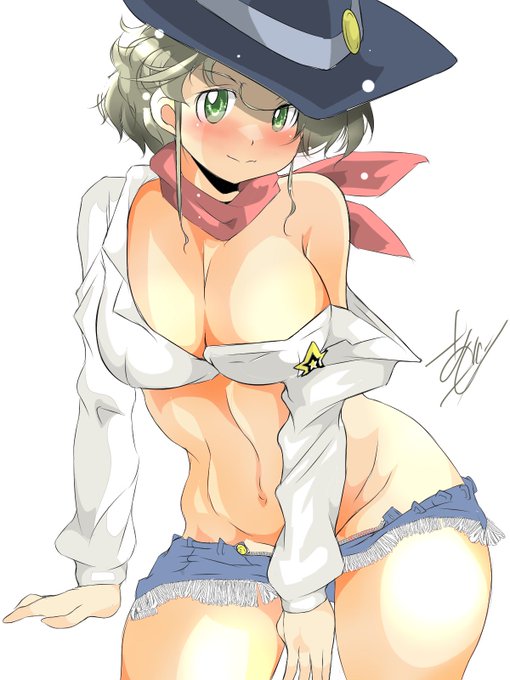 ジェーン初書き
#週末ガルパンお絵描き120分一本勝負 
#週末ガルパンお絵描き120分一本勝負20231110
お題 「大学選抜チーム」「ジェーン」「入間アンナ」 