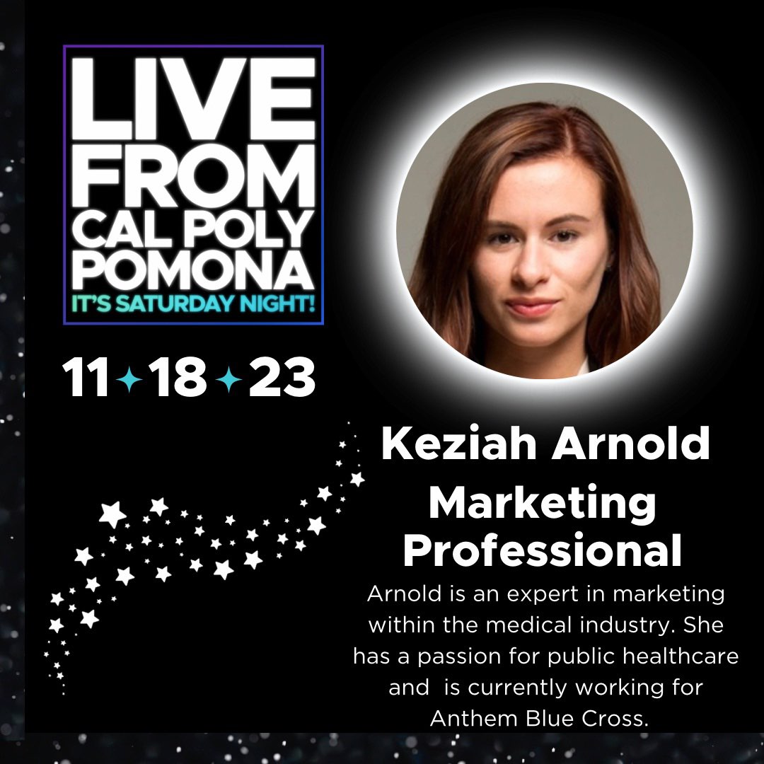 cppeventsplan's tweet image. Introducing our Alumni and Speaker, Keziah Arnold!💻
Get ready to learn from the best - Keziah is a savvy marketing specialist in the medical industry and is excited to speak at this year's Alumni Night! 🤩
#cpp #cppalumninight #cppalumninetwork #cppalumni