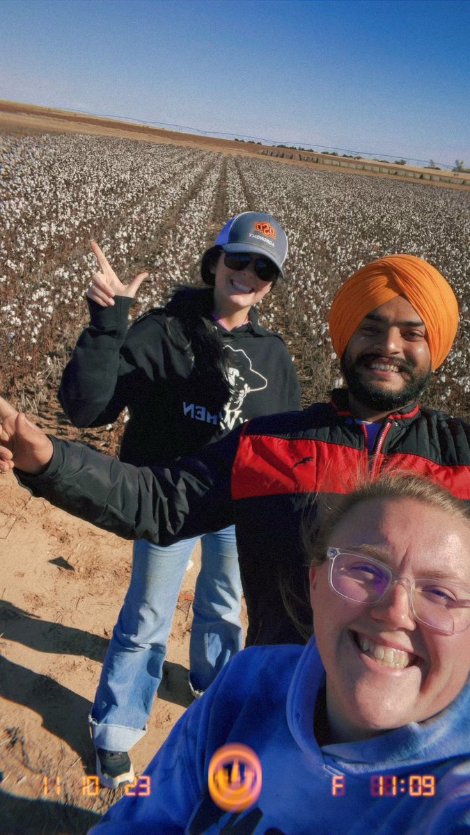 First cotton harvest of my PhD is in the books! Bring on the beast of the panhandle and continued boll mapping. GO POKES!🧡🖤