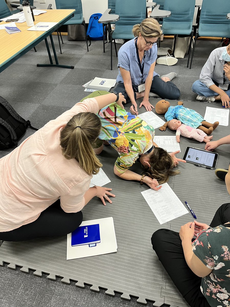 The Foundations workshop has many components and hands on activities with skills practice. A big shout out to <a href="/Physio_Rachel/">Rachel Kennedy, PhD</a> for being a great person to practice on!