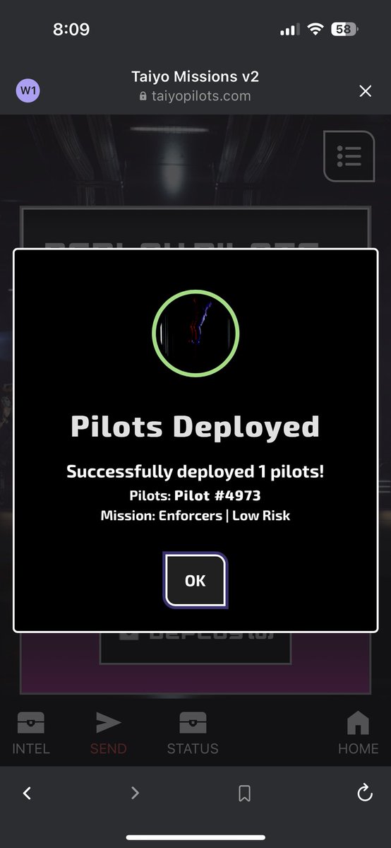 First V2 mission under way. Trying out low risk to test the waters <a href="/TaiyoPilots/">Pilots</a>
