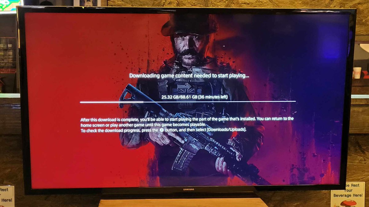 Call of duty modern warfare 3 is now available to play at stop button! If you aren't sure and want to play before you buy come check it out