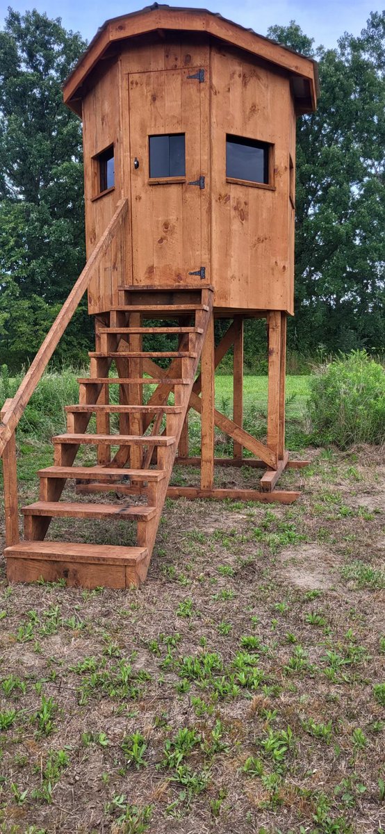 Anyone ever use a deer blind as a treehouse for the kids? Thinking santa is bring one to our place this year