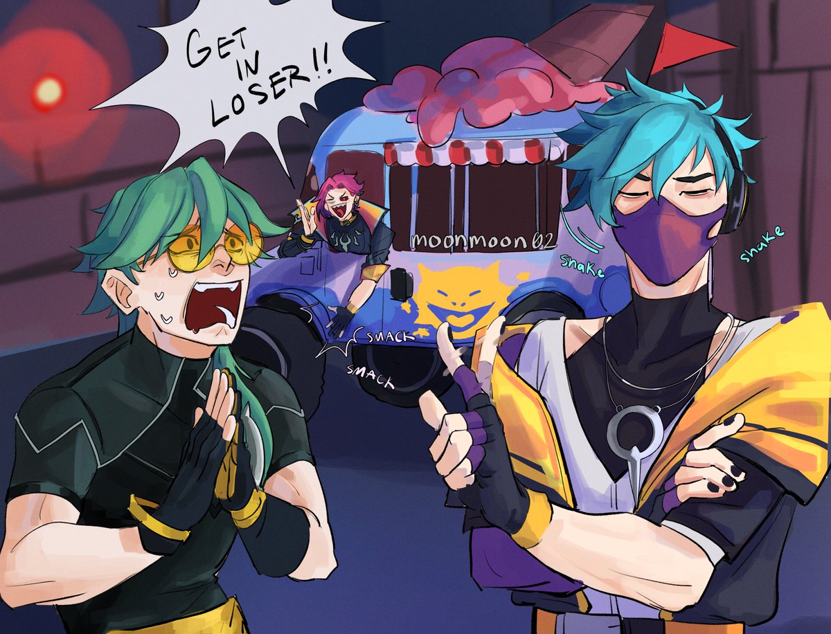 moonmoon02_L's tweet photo. best out of three...?

#Kayn #Ezreal #Aphelios 
#HEARTSTEEL #LeagueOfLegends #LeagueOfLegendsFanArt https://t.co/ZB7silhb1N