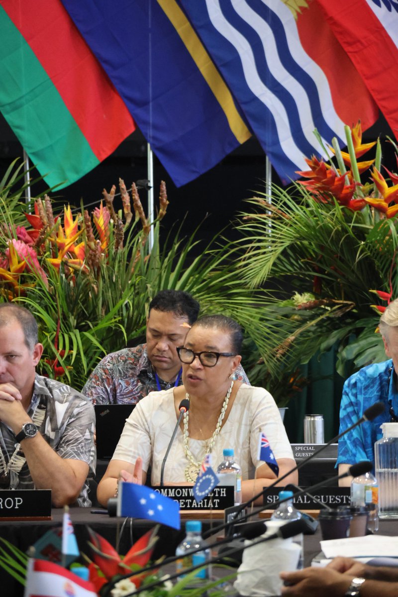 ForumSEC's tweet photo. The #PacificPartnershipsforProsperity dialogue at #PIFLM52 with #PIF Members, dialogue partners, #CSO's #privatesector, #CROP on #PeopleCenteredDevelopment, Revitalised #PacificLeaders #GenderEquality #Declaration, safeguarding and promoting #PacificCultures https://t.co/ykLVT0IE6r