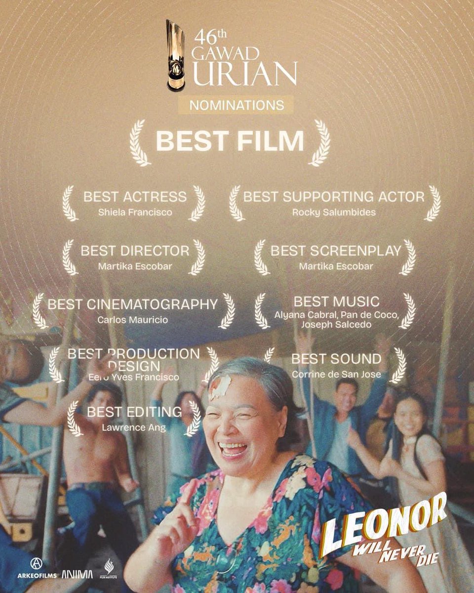 Pak 10x happy ang lola at kami ay nominado sa #GawadUrian
