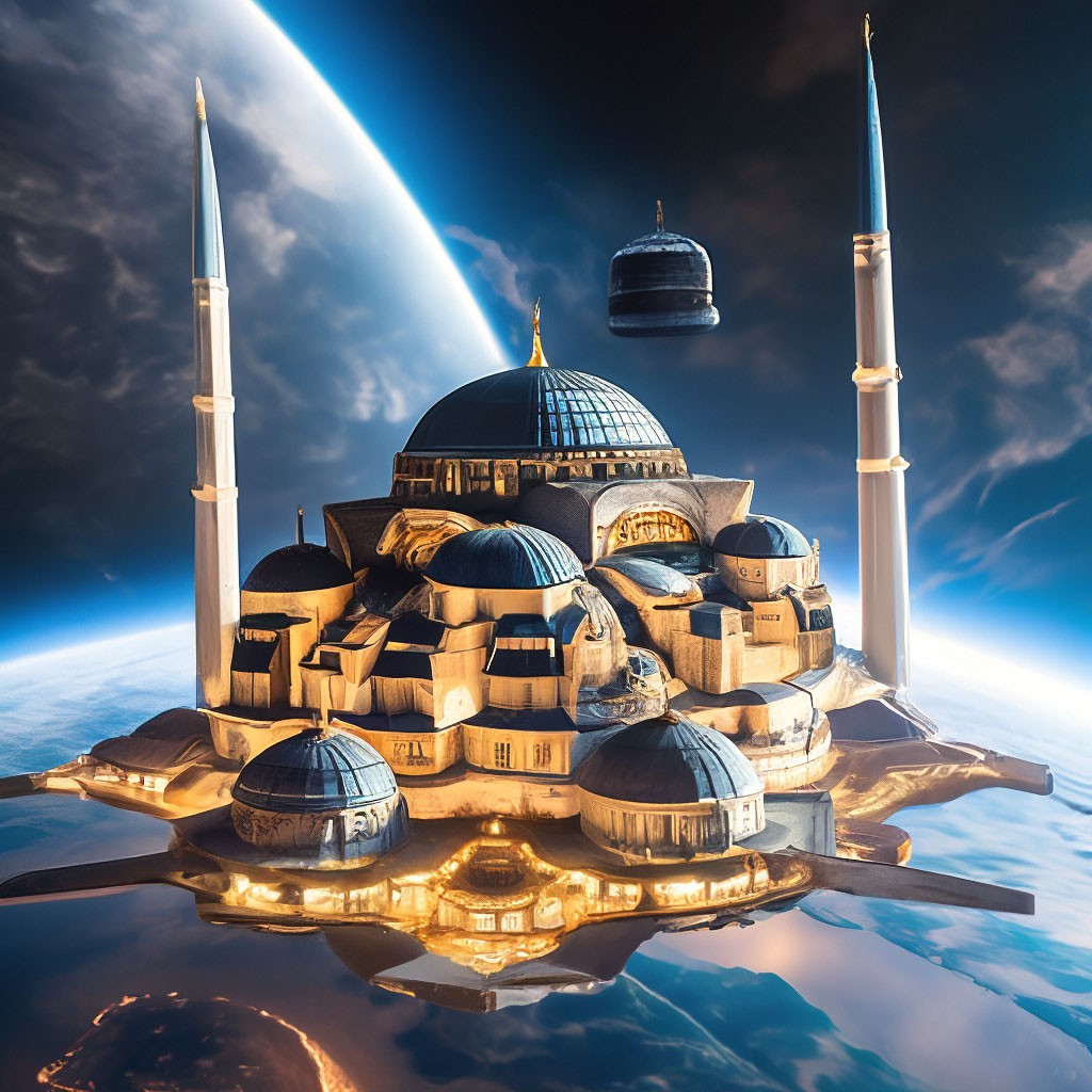 mikhail_ov's tweet photo. Space Saint Sophia with platforms for spaceships

1.

#Byzantine #ai #space #fantasy https://t.co/At8xuL5kza