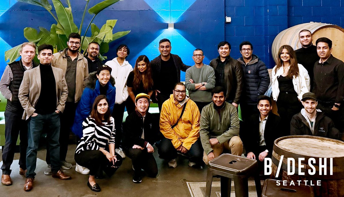 bdeshiglobal's tweet photo. Last evening, B/deshi launched in Seattle—our 10th city globally!  Thanks to everyone who came! https://t.co/kNXo22pWxW