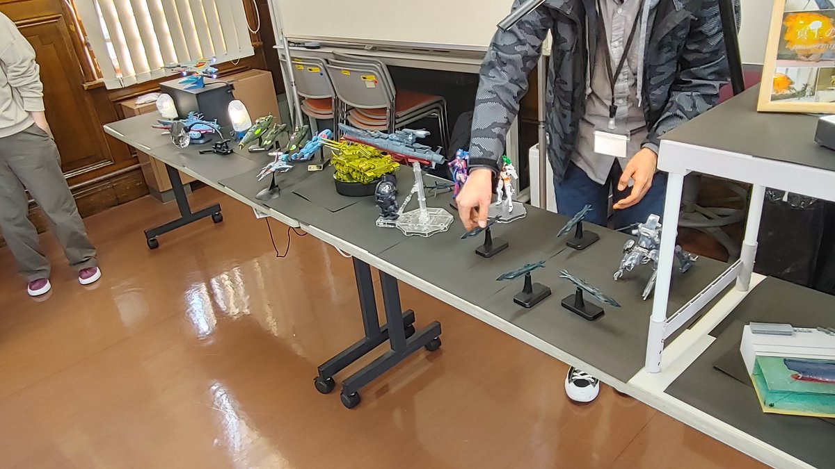 Snk22V007's tweet photo. HOBASセッティング中!#宇宙戦艦ヤマト #北海道マシーネンの会 #yamato2199 #yamato2202 #yamato2205 #HOBAS https://t.co/NmT5QWxkif