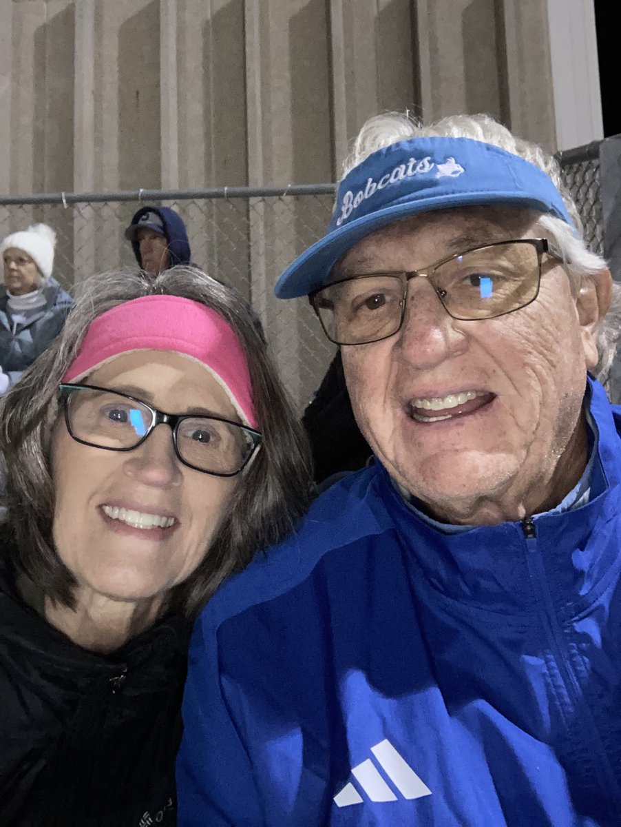 Date Night at Sabetha,KS.  Watching the Blue Jays in action.