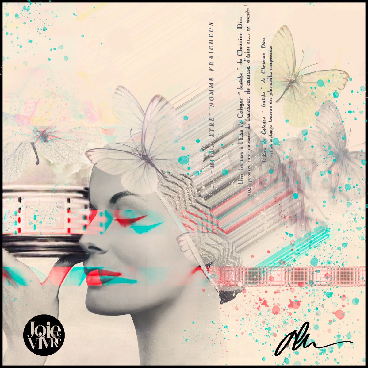 "Intoxicating Caroline No. 2" the newest addition to "Joie de Vivre... More Joy" collection
Edition of 5 / 25 TEZOS on <a href="/objktcom/">objkt.com</a> 
🔗⬇️🧵 for details