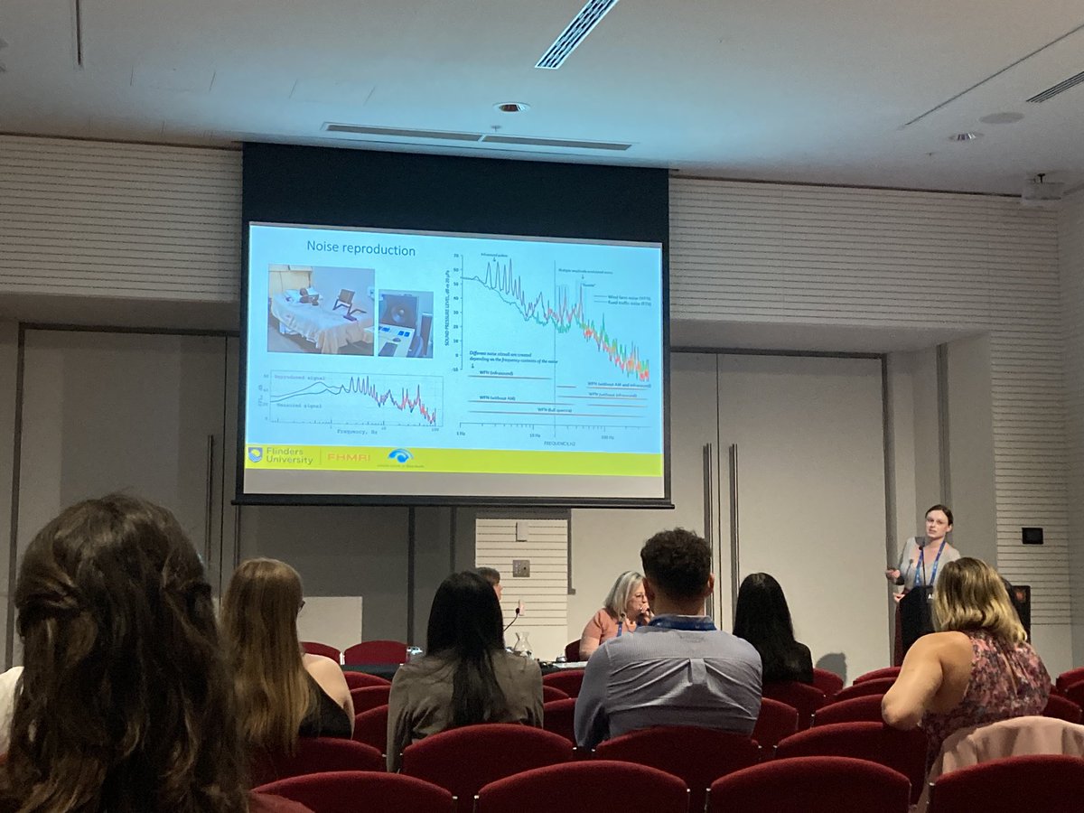 DP Nguyen (@dpnguyen4) on Twitter photo Our Dr Dunbar is presenting the effect of wind farm noise on sleep <a href="/ClaireDunbar10/">Claire Dunbar</a> <a href="/AISHsleeplab/">Adelaide Institute for Sleep Health</a> Our Dr Dunbar is presenting the effect of wind farm noise on sleep <a href="/ClaireDunbar10/">Claire Dunbar</a> <a href="/AISHsleeplab/">Adelaide Institute for Sleep Health</a>