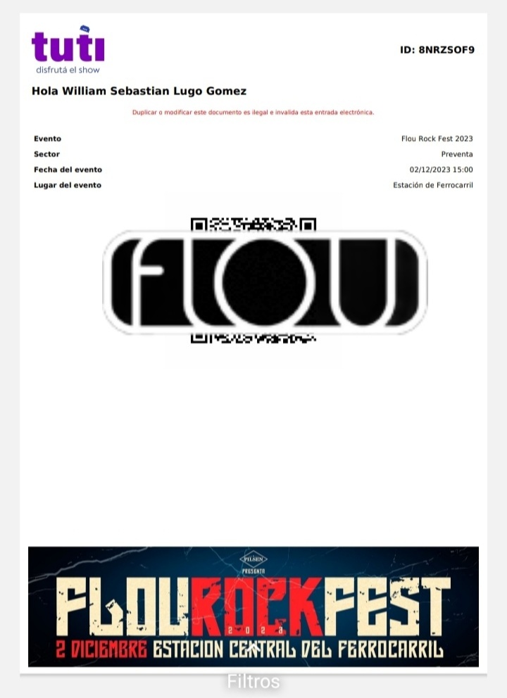 Nos vemos el 2 de Diciembre en el Flou Rock Fest 🤘🏻 <a href="/floumusic/">FLOU</a> <a href="/FRFParaguay/">FRF Paraguay</a>