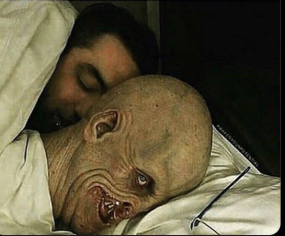 presel_'s tweet photo. .@KrissyMM posting delusional AI pics enjoying her birthday having reaped profits off the backs of Celsius creditors with her “sockchain” company.
Second pic is Krissy sleeping in her true form, probably
#FUKM https://t.co/MIvzY6aJd9