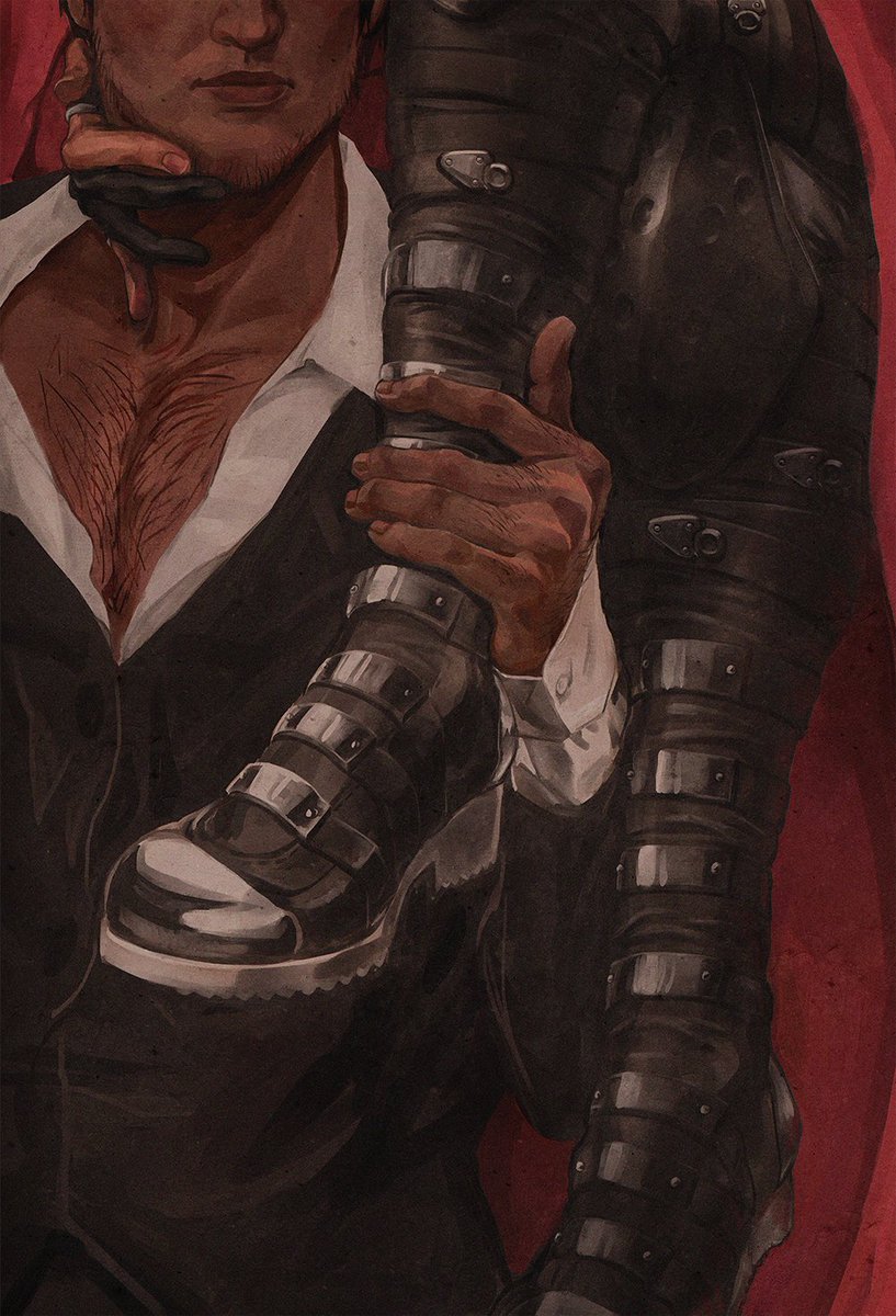 weren't we like a pair of thieves with tumbled locks and broken codes #vashwood #trigun