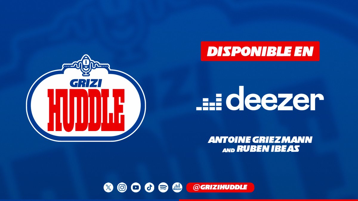 📢 ¡#GriziHuddle en Spotify y Deezer! 🎉 

Episodio 8: Los Cincinnati Bengals van a por los Baltimore Ravens 🏈 

Escucha el podcast en el enlace 🔗 smartlink.ausha.co/grizihuddle/ep…