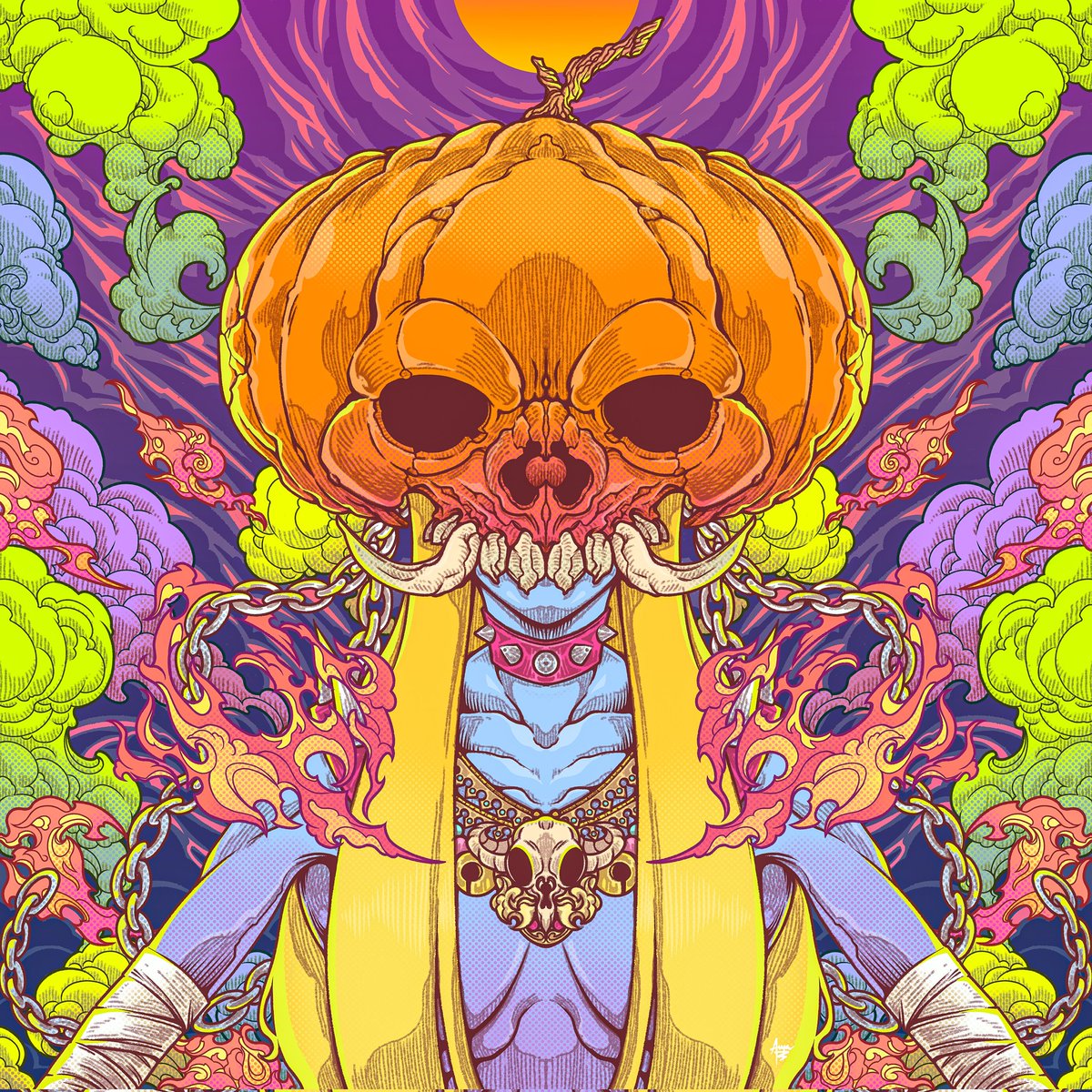 AryaWirawans's tweet image. 3 days and 11 hours left for &apos;Pumpkin Evil&apos; auction on @salvor_io
 
(Link on comment)

#AVAX #avaxart #salvor