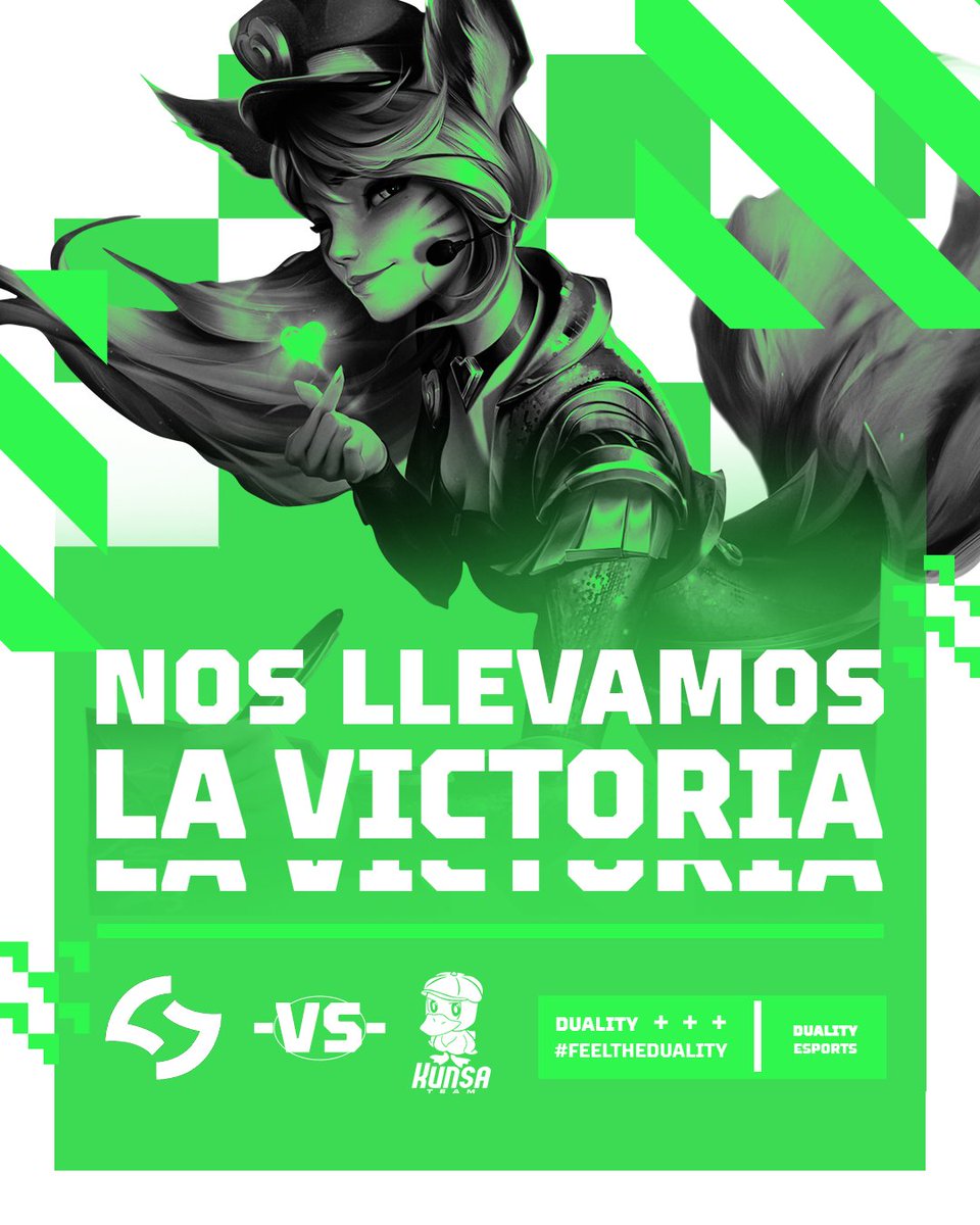 Tenemos el primer punto en la #VizionLeague! 💙😼

Después de vivir un partido lleno de acción desde el minuto 1, logramos cerrar el primer partido a nuestro favor 😉

Gracias a todos por su apoyo, seguiremos trabajando para mejorar más! 👊🏻

GG WP <a href="/KunsaTeam/">Kunsa</a> 
#FeelTheDuality