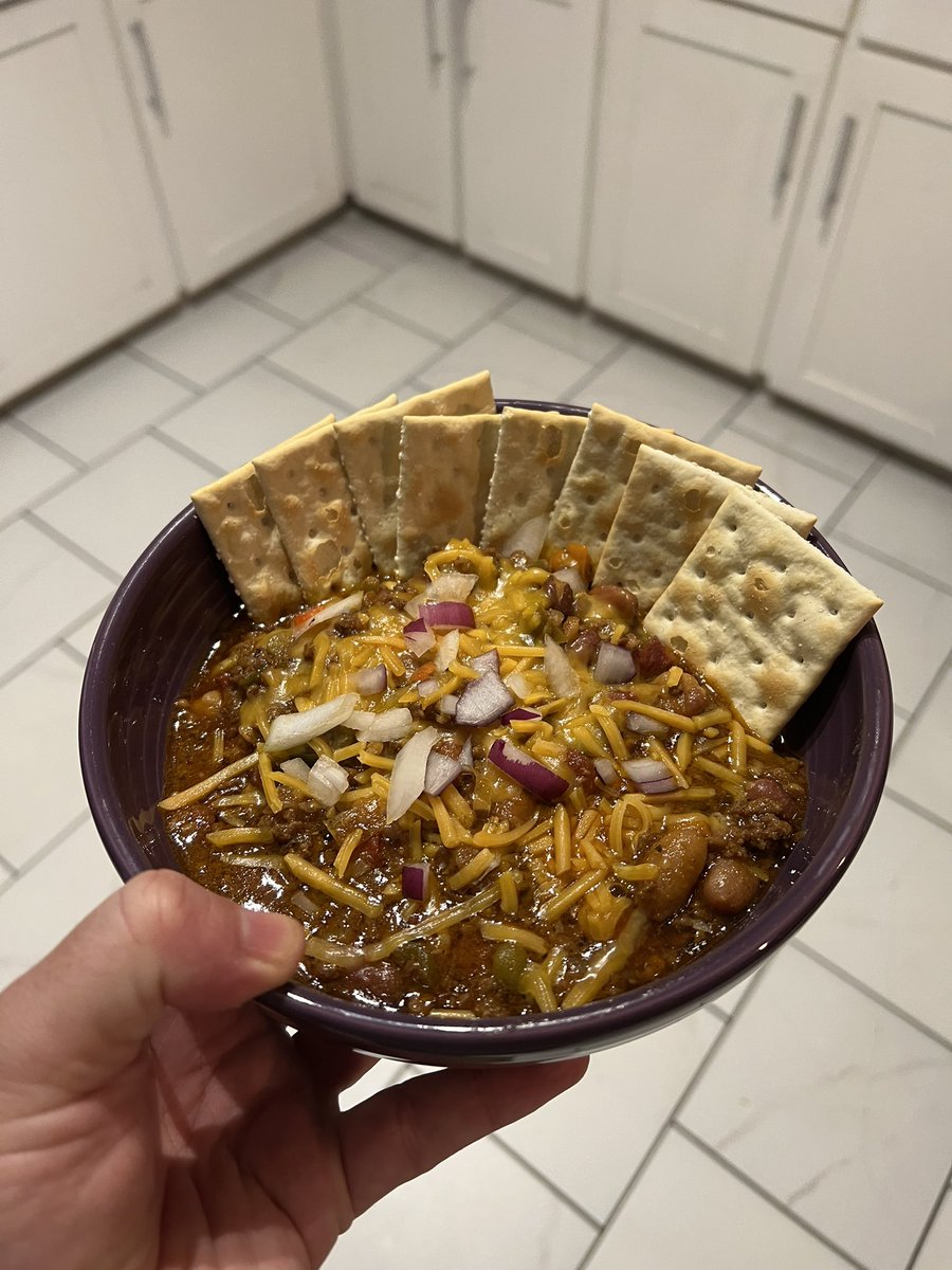 cuddlight's tweet image. 15 bean chili @dwinger2003 @reidwinger #chiliseason